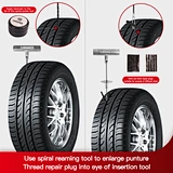 Flat Tire Repair Kit Heavy Duty Tire Plug Kit